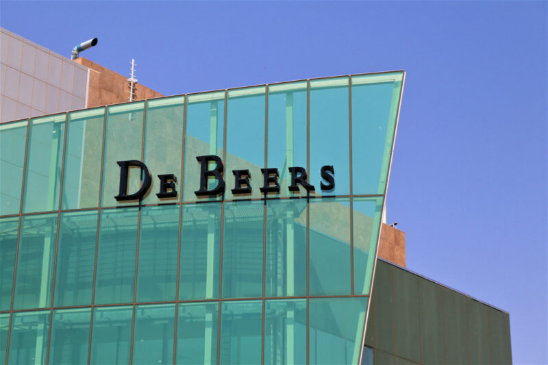 De Beers’ H1 2023: Revenue Down, Strategy Shifts de beers office
