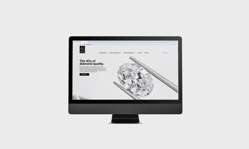 GIA Launches Redesigned Consumer Website Focused on Diamond Education gia 1