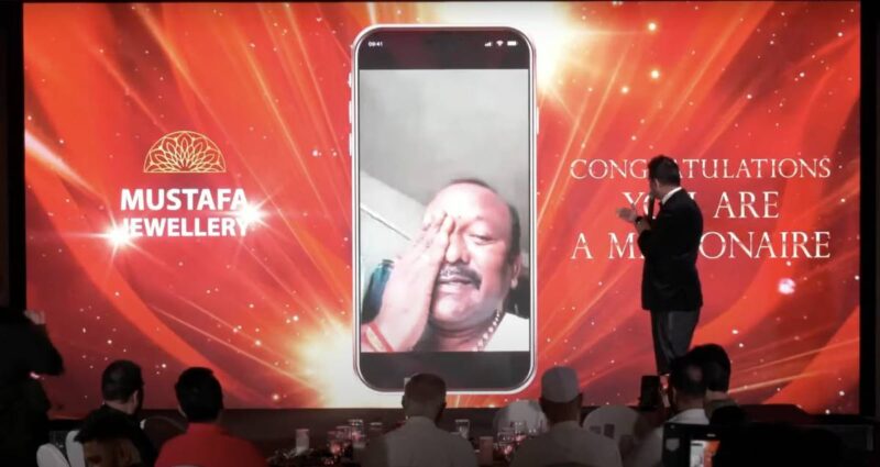 Mustafa Jewellery Awards S$1.35 Million Grand Prize in Singapore mustafa